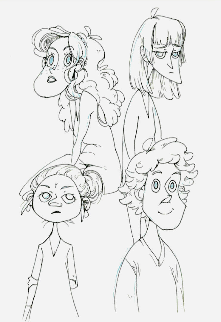 Early sketches of the prompt