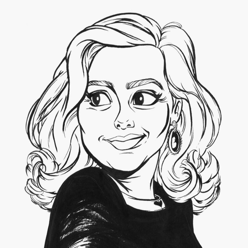 Character style study through portraits.