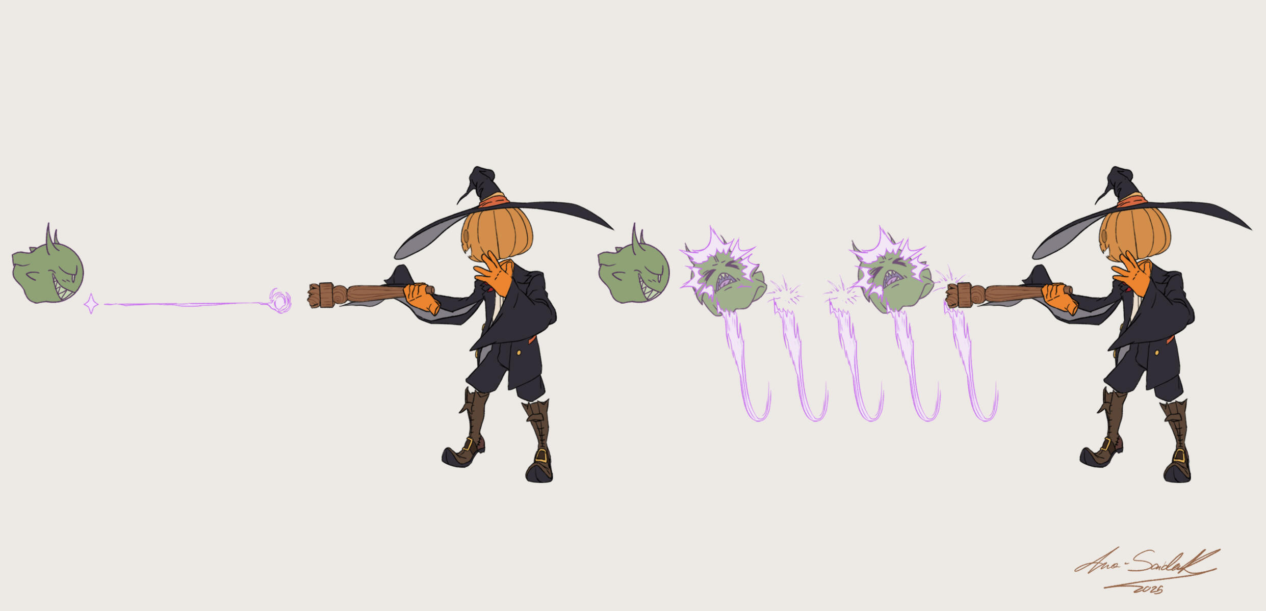 La première arme de Stan avec de la magie à distance